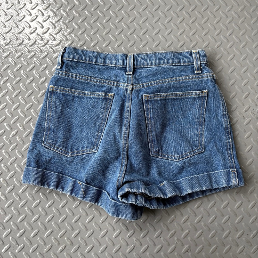 American Apparel High Waisted Cuff Shorts - Picture 3 of 3